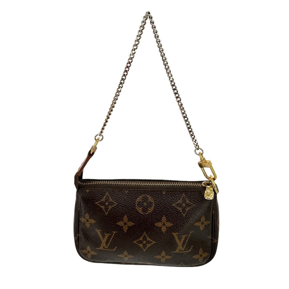 LOUIS VUITTON Pochette Accessoires Monogram Canvas Mini - Picture 2 of 12